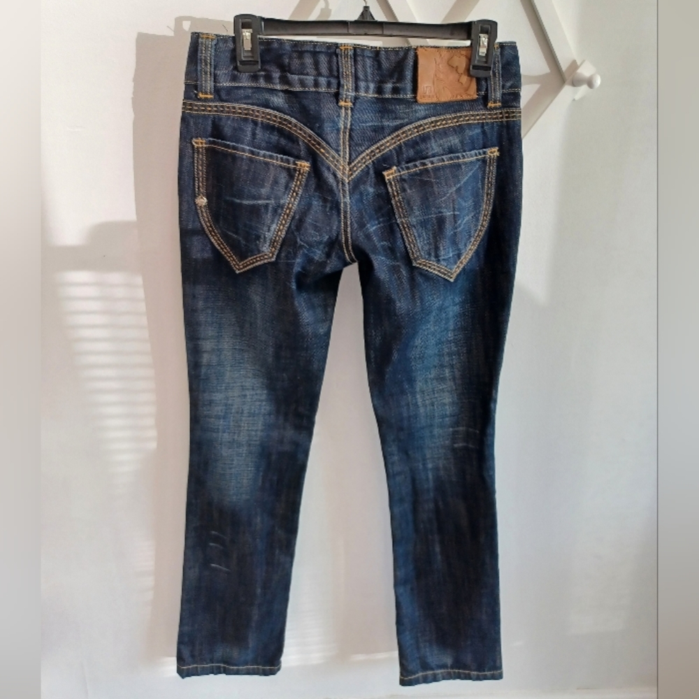 Rare Low Rise Heart Butt Jeans